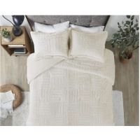 Arctic Fur Down Alternative Comforter Mini Set Bed Linen Set King/California King Ivory Freight Free Sets Bedding Home Textile