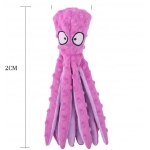 Pet Plush Toy Cat Dog Voice Octopus Shell Puzzle Toy Bite Resistant Interactive Pet Dog Teeth Cleaning Chew Toy Pet Supplies