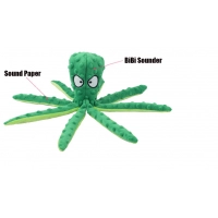 Pet Plush Toy Cat Dog Voice Octopus Shell Puzzle Toy Bite Resistant Interactive Pet Dog Teeth Cleaning Chew Toy Pet Supplies