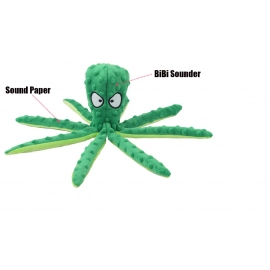 Pet Plush Toy Cat Dog Voice Octopus Shell Puzzle Toy Bite Resistant Interactive Pet Dog Teeth Cleaning Chew Toy Pet Supplies